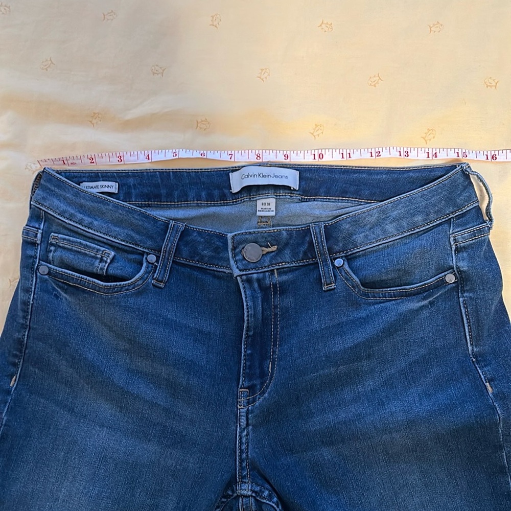 Calvin Klein stretch skinny Jeans size 8 - Picture 6 of 8